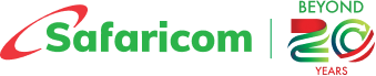 Safaricom at 20 logo