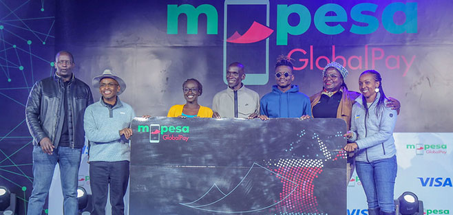 Safaricom and VISA launch   M-PESA GlobalPay VISA Virtual Card