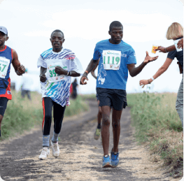 The Safaricom Marathon in Lewa