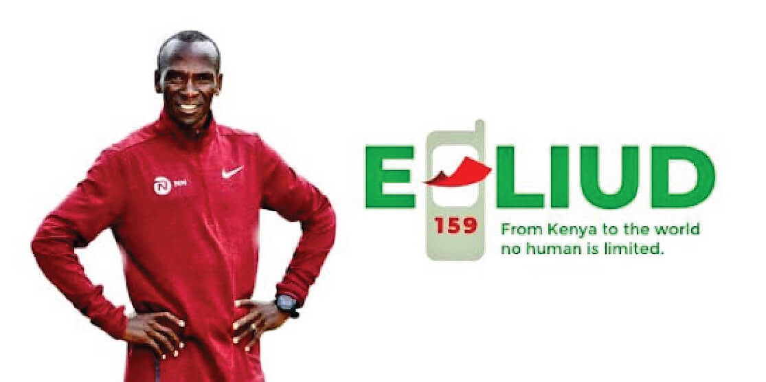 M-PESA Rebranded In Support Of Eliud Kipchoge
