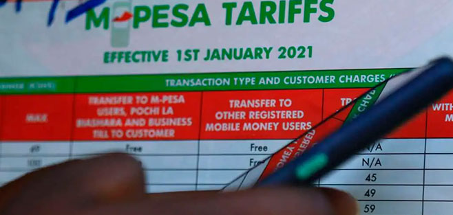 M-PESA tariff reduction